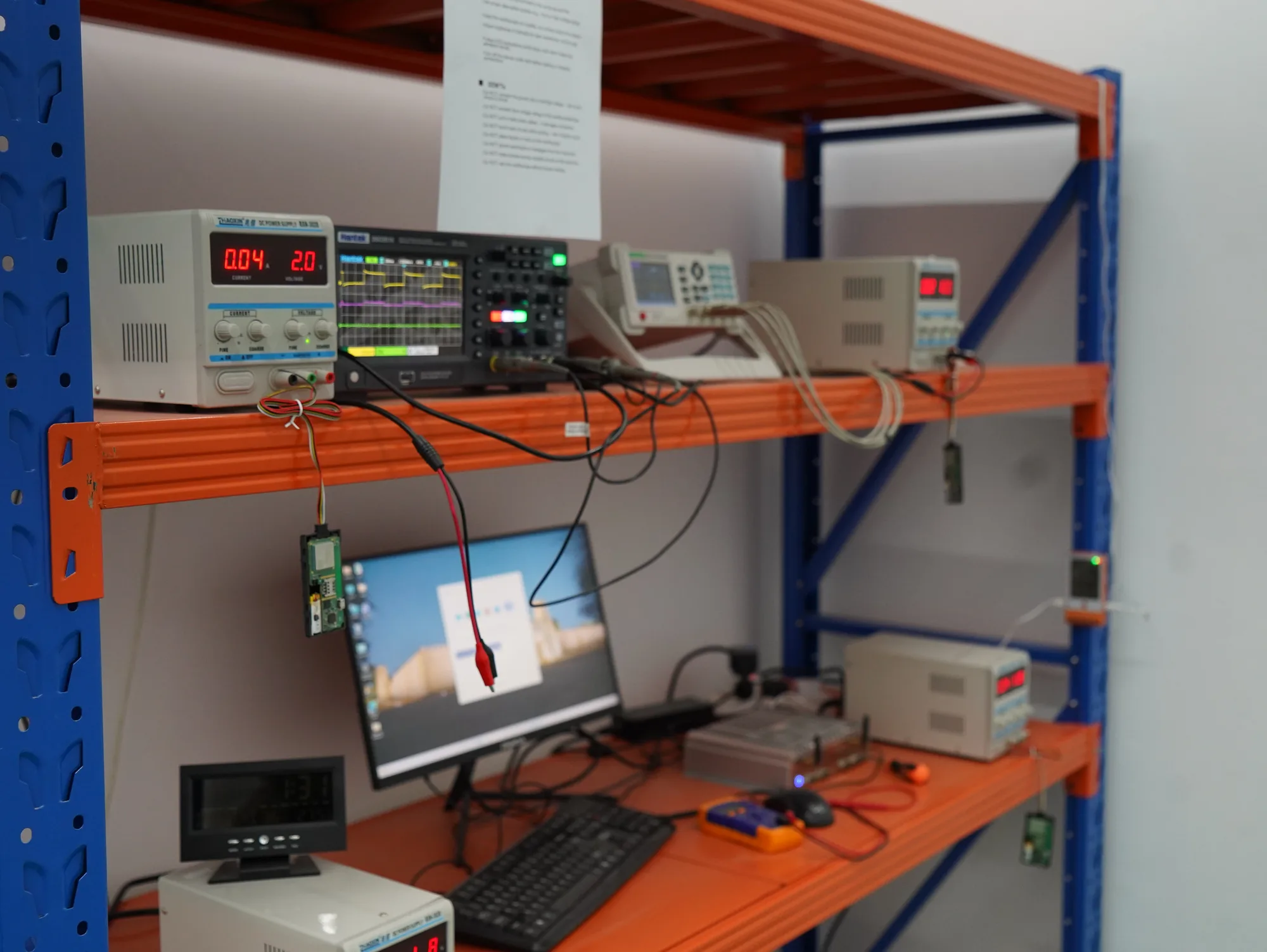 Test and quality-assurance equipment at Future AI Factory